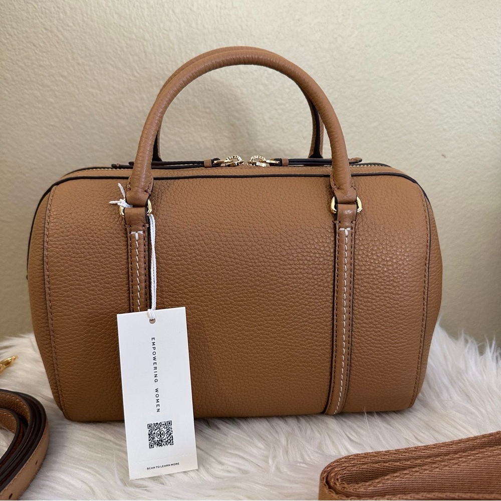 Tory Burch Leather Thea Satchel bag - Picture 4 of 15
